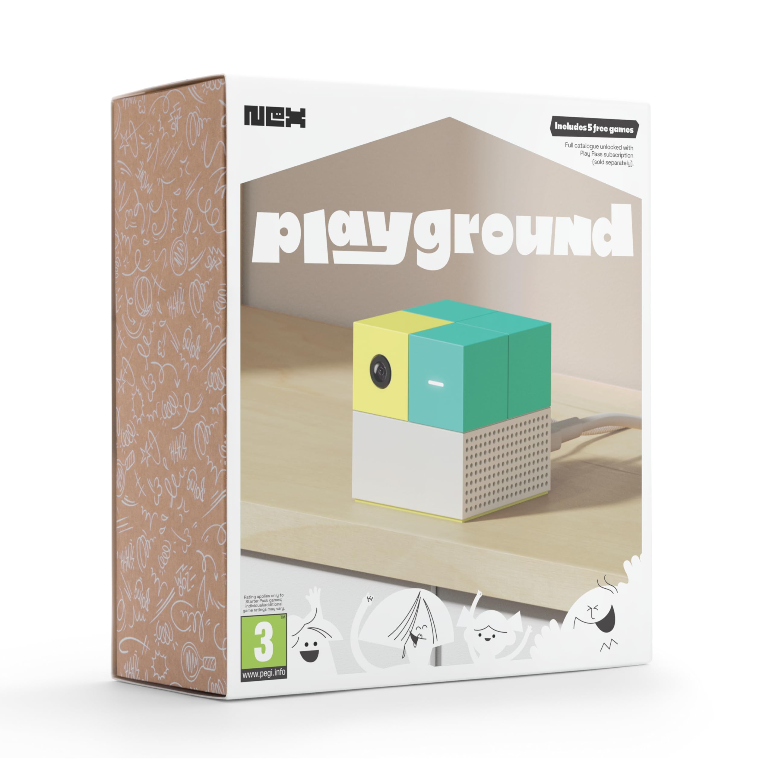 Nex Playground – The Active Play System for Kids and Families Where Indoor Physical Activity Meets Interactive Family Fun and Is Great for Gaming Nights, Parties and Playdates